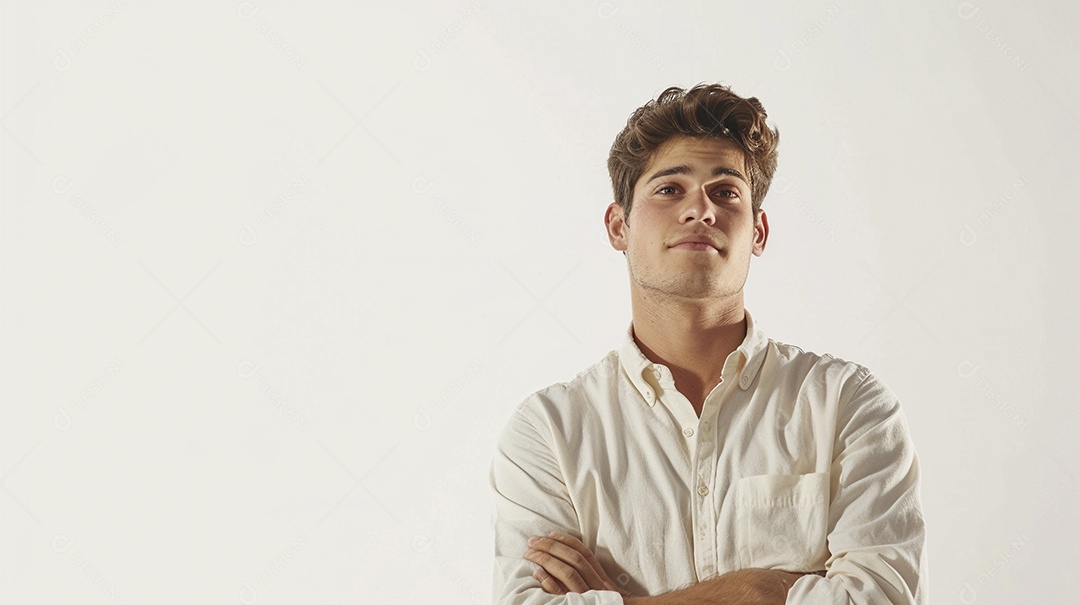 Homem de 50 anos expressando afeto