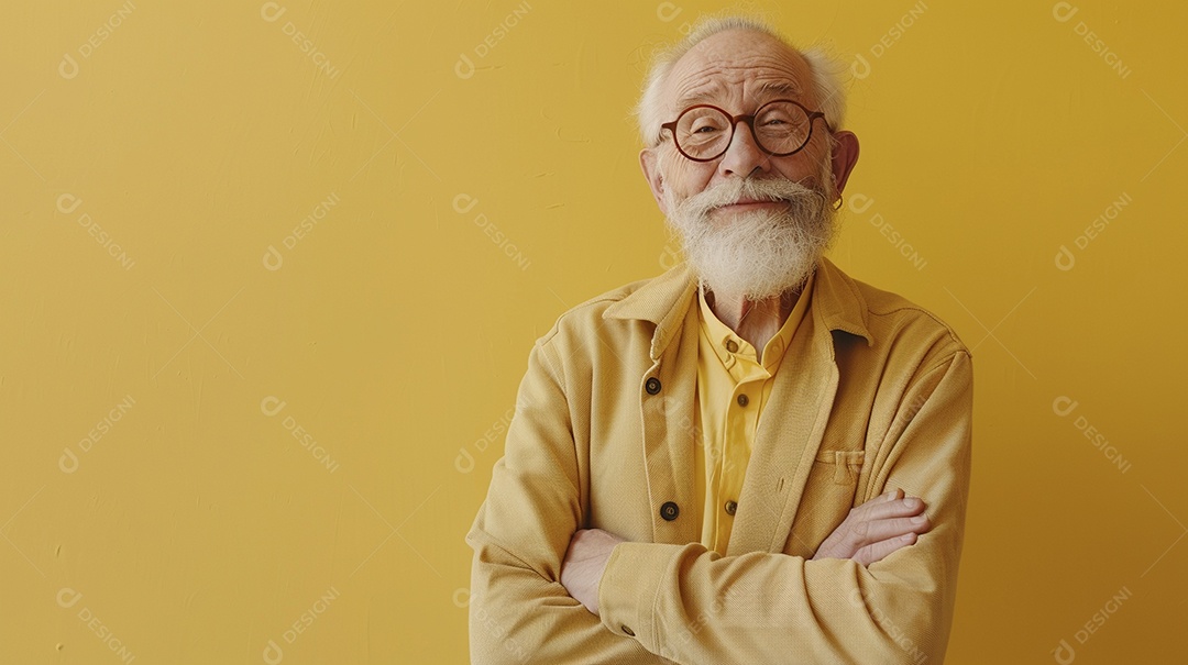 Homem de 50 anos expressando afeto