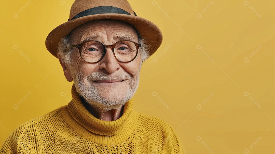 Homem de 50 anos expressando afeto