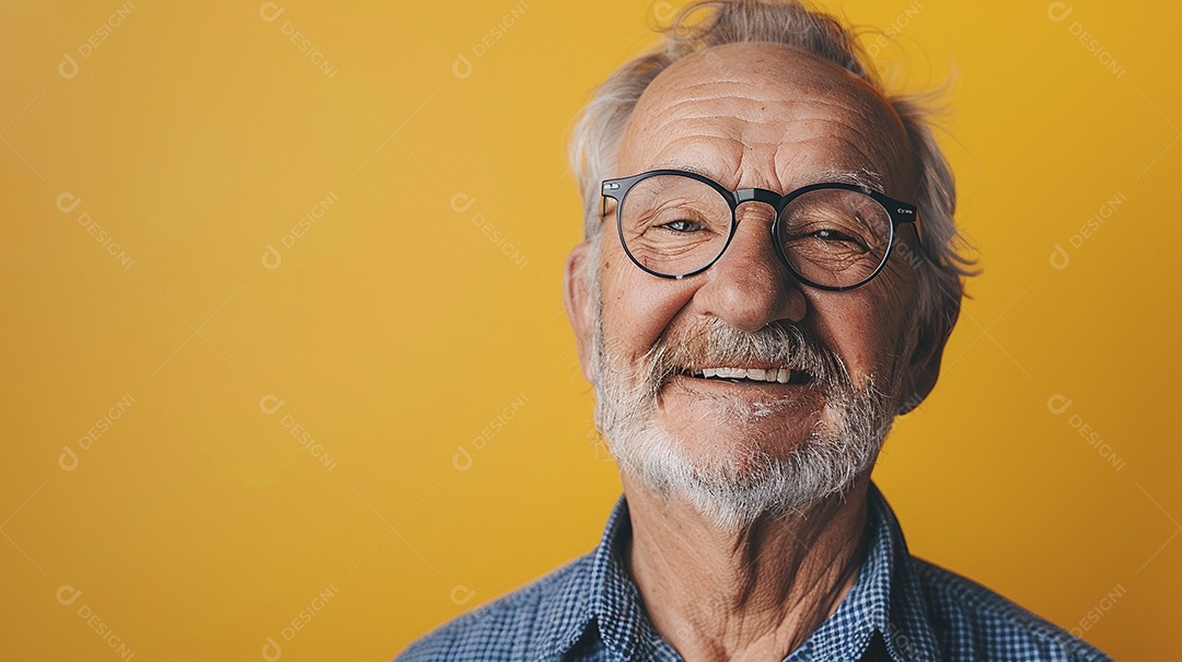 Homem de 50 anos expressando afeto