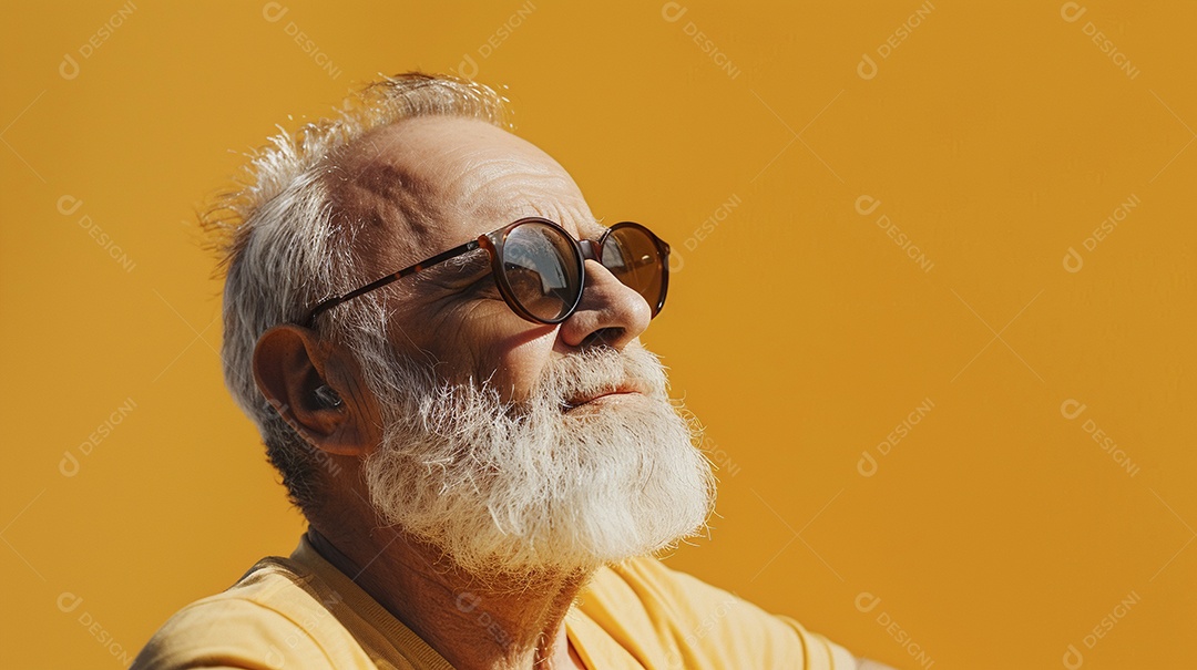 Homem de 50 anos expressando afeto