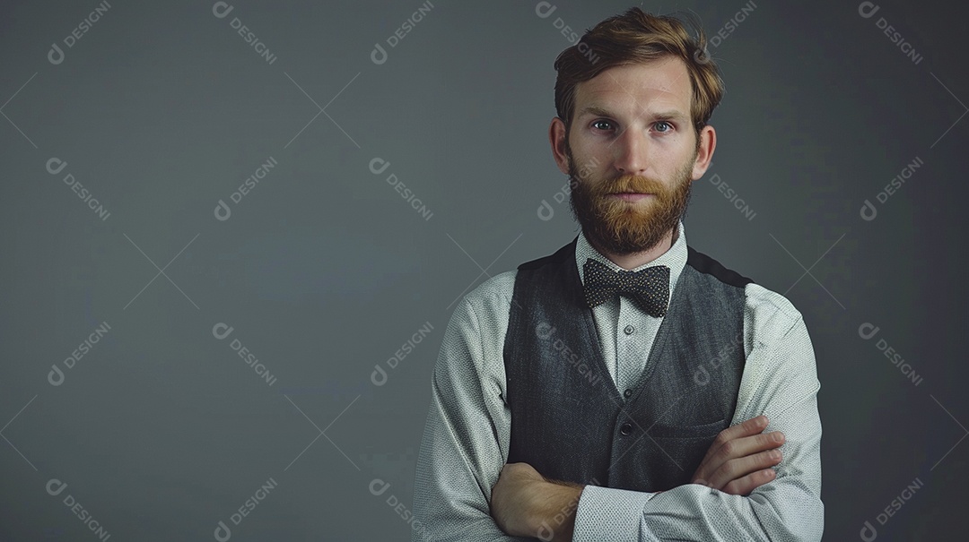 Contador masculino expressando afeto