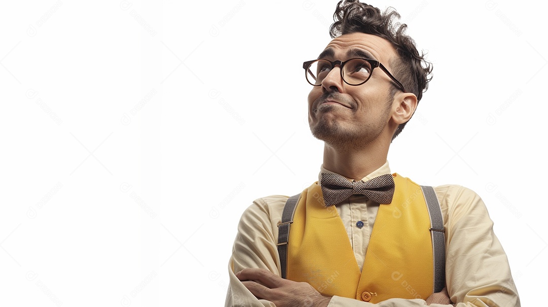 Contador masculino expressando afeto