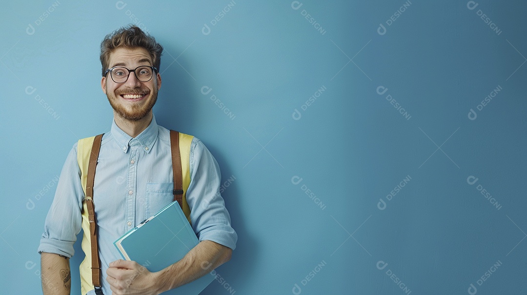 Contador masculino expressando afeto