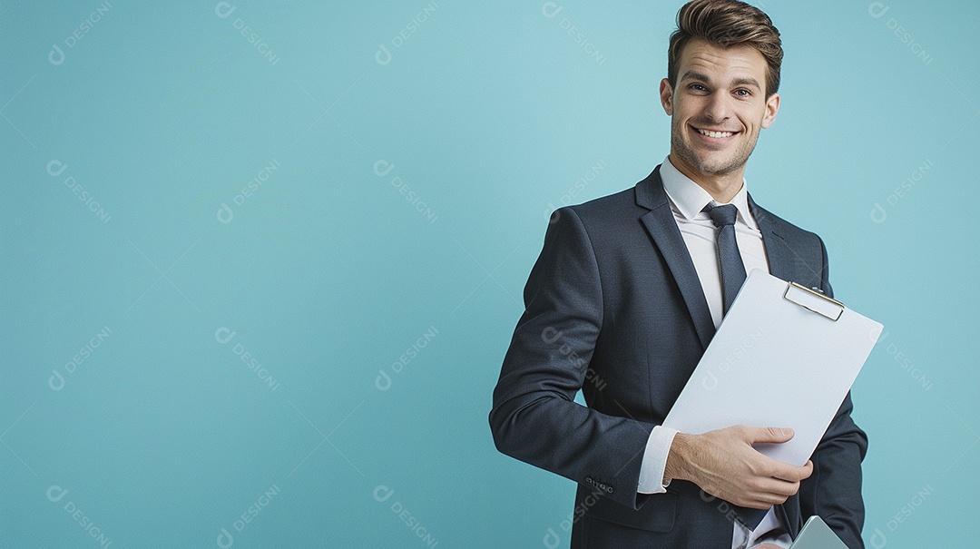 Contador masculino expressando afeto