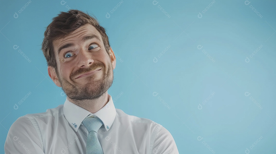 Contador masculino expressando afeto