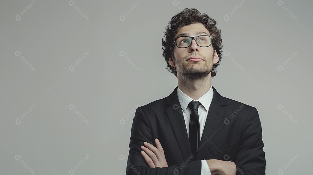 Contador masculino expressando afeto