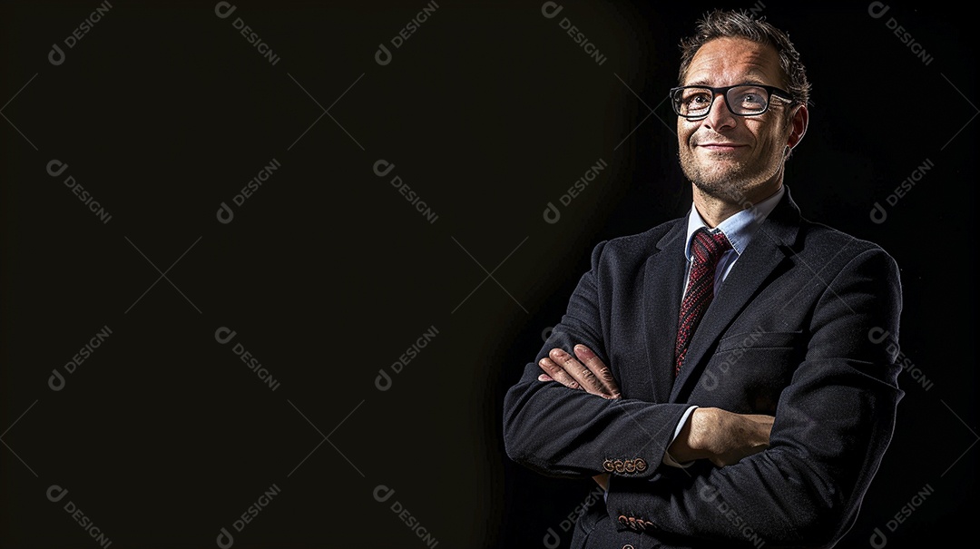 Contador masculino expressando afeto