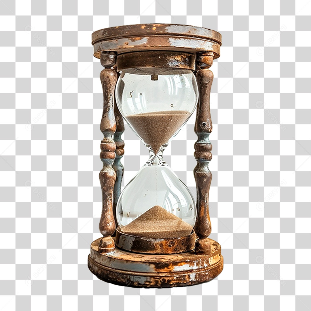 Ampulheta Clássica PNG Transparente