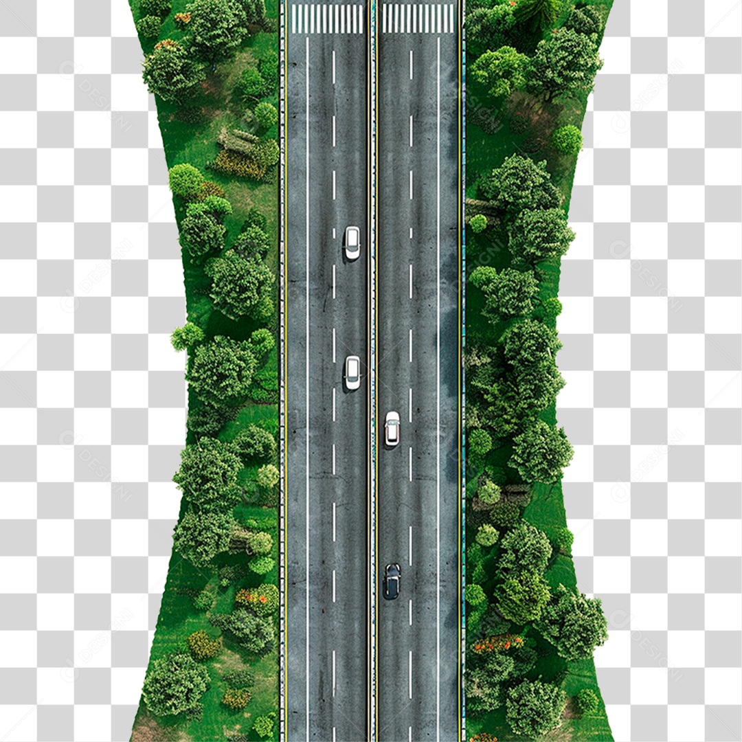 Estrada Pista PNG Transparente