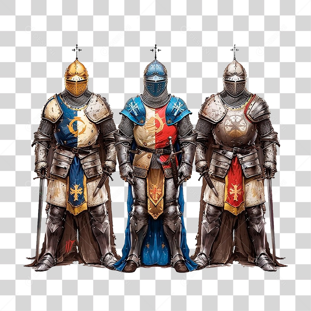 Armadura de Cavaleiro PNG Transparente