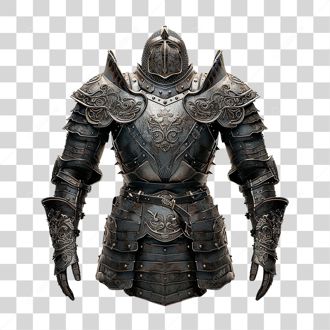 Armadura de Cavaleiro PNG Transparente