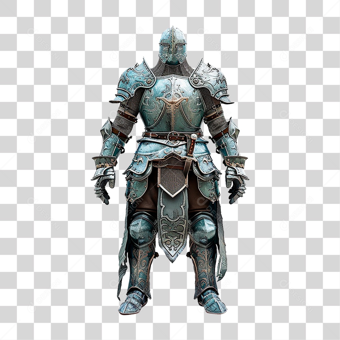 Armadura de Cavaleiro PNG Transparente