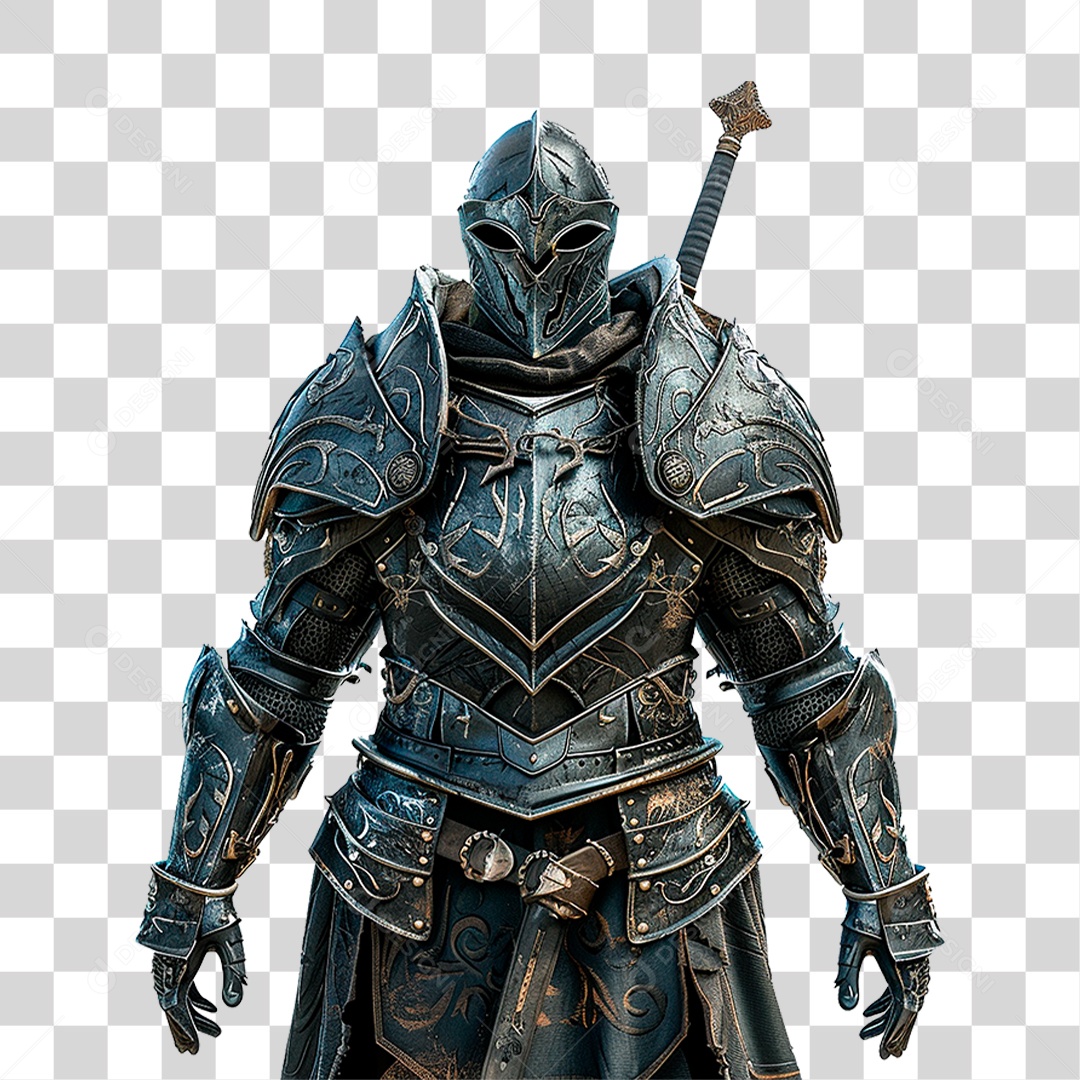 Armadura de Cavaleiro PNG Transparente