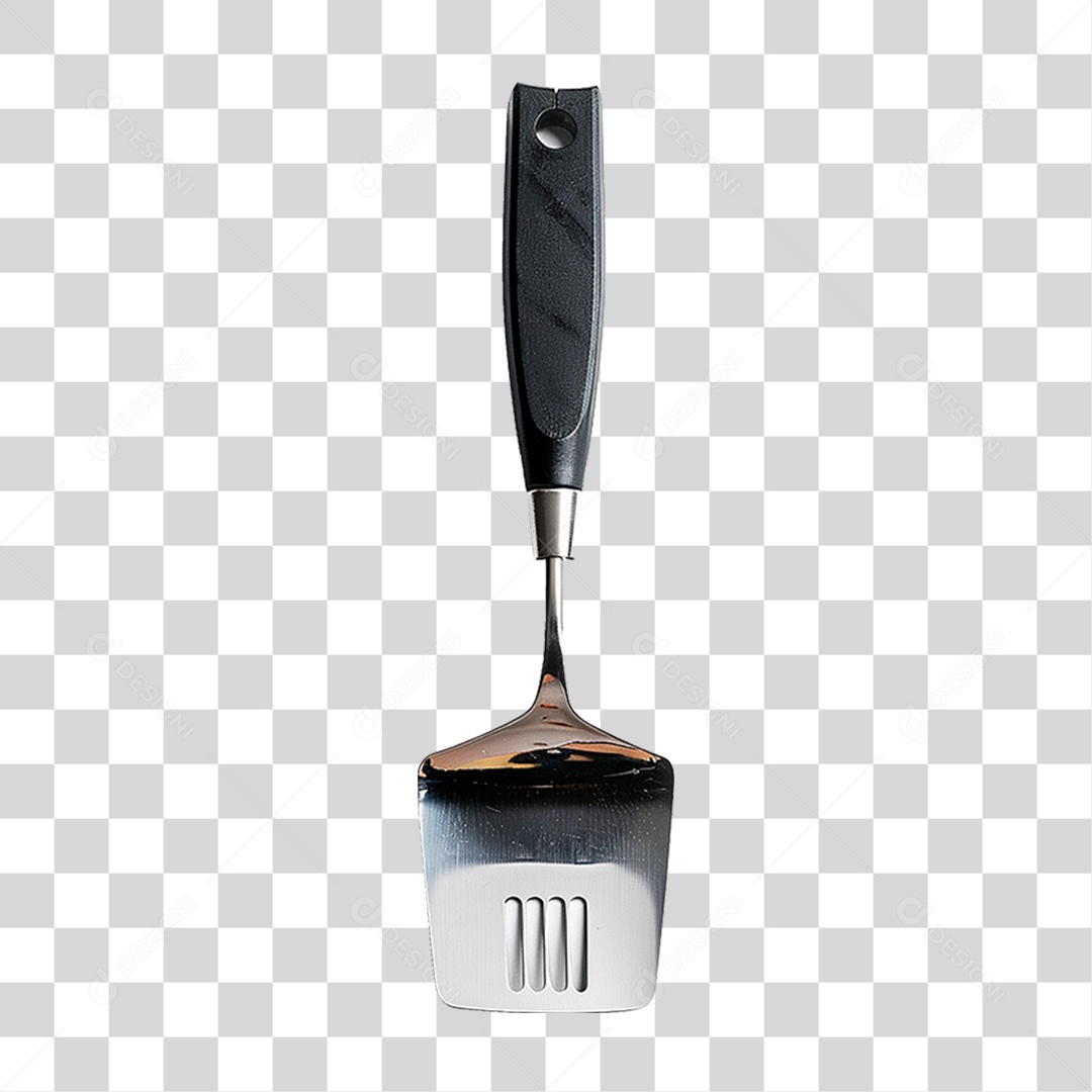 Espátula Alumínio PNG Transparente