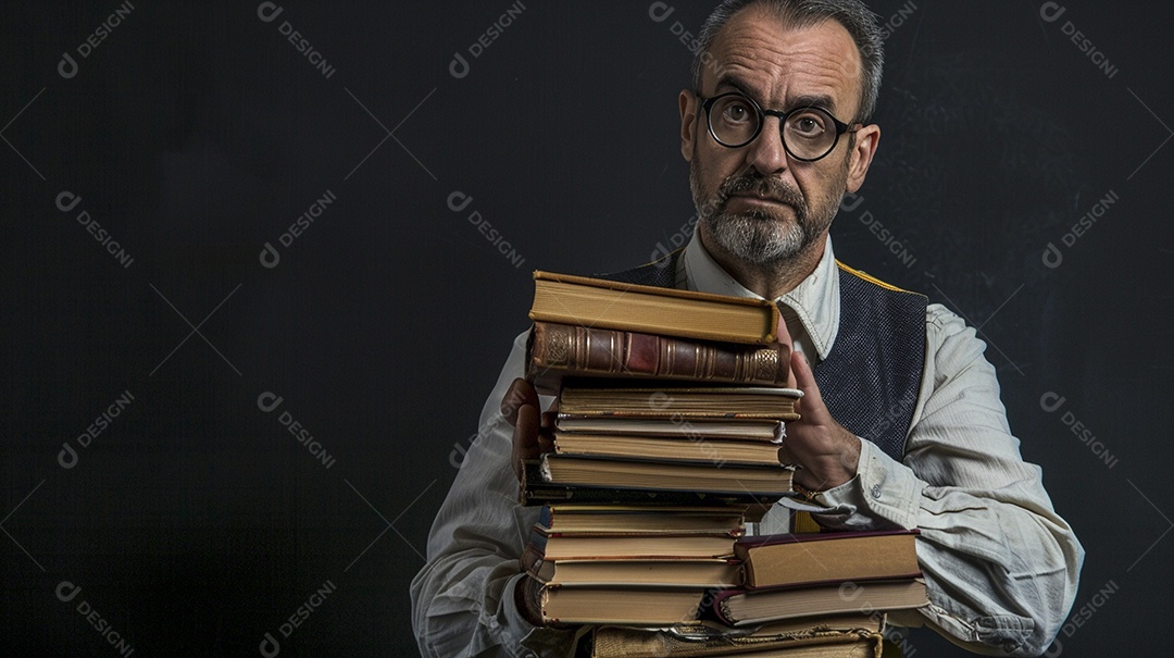 Enfermeiro masculino expressando afeto isolado em fundo de cor azul