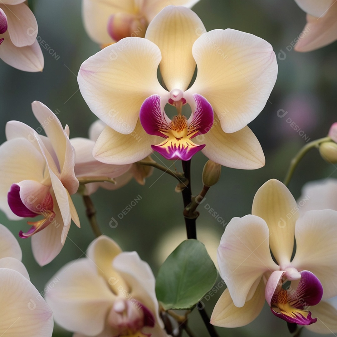 Flores de orquídeas perfeitas