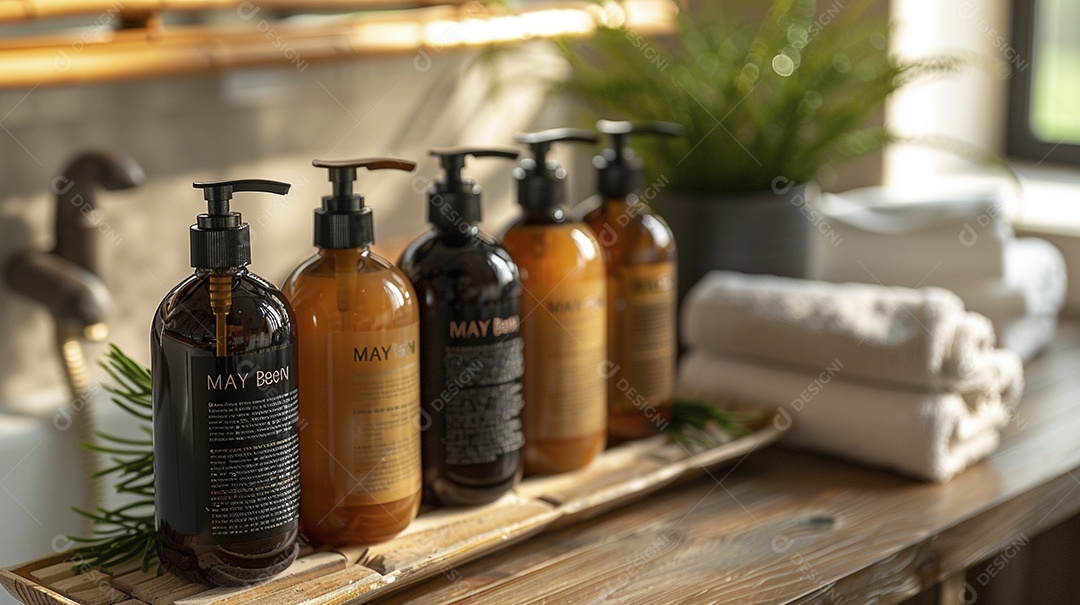 Produto de embalagem de shampoo