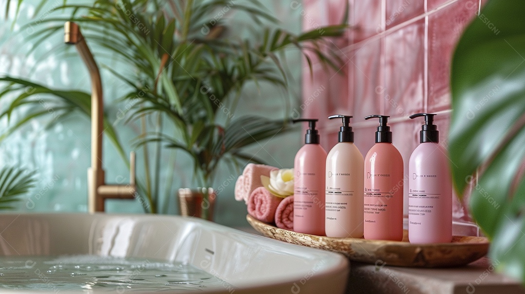 Produto de embalagem de shampoo