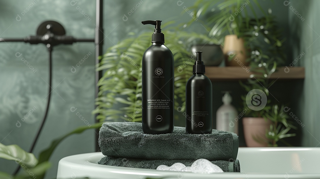 Produto de embalagem de shampoo