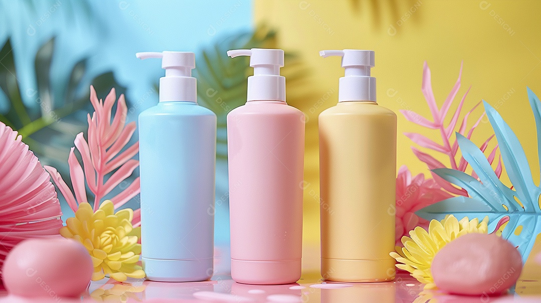 Produto de embalagem de shampoo