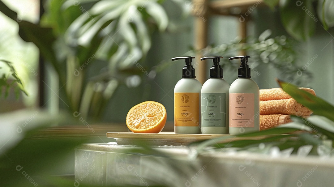 Produto de embalagem de shampoo