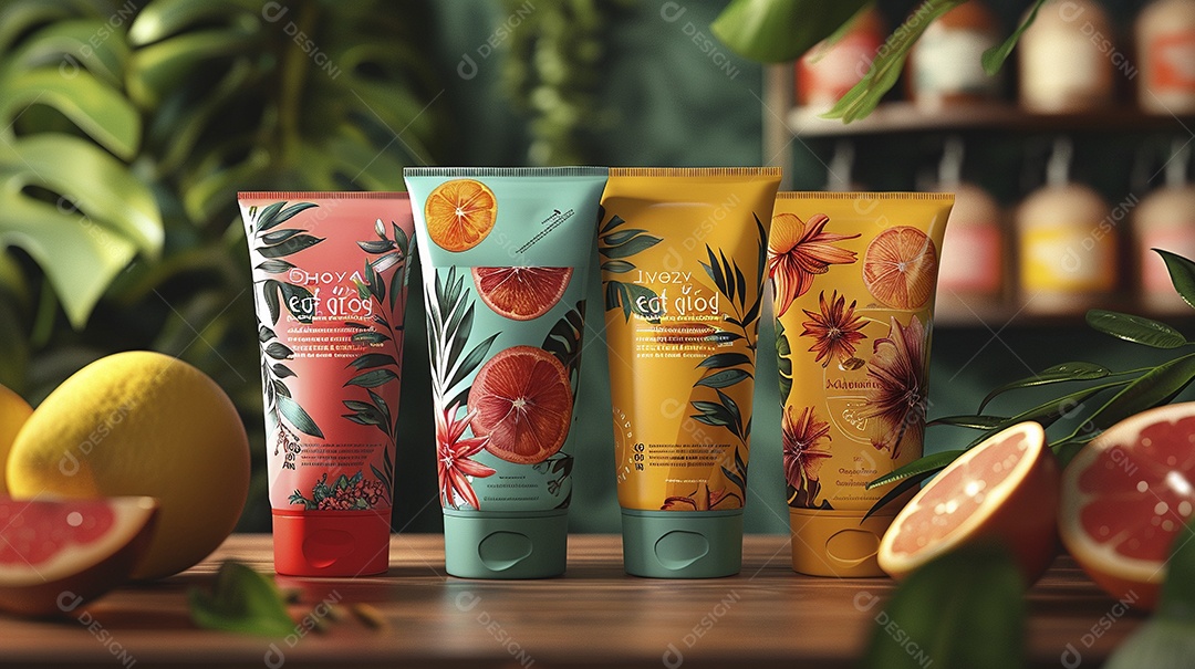 Produto de embalagem de shampoo