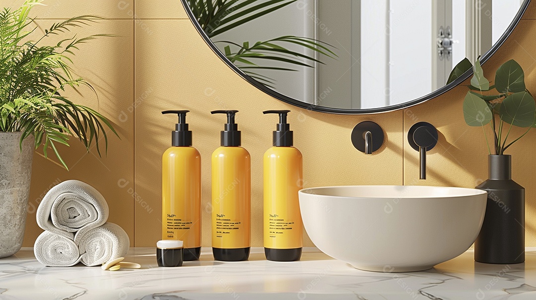 Produto de embalagem de shampoo