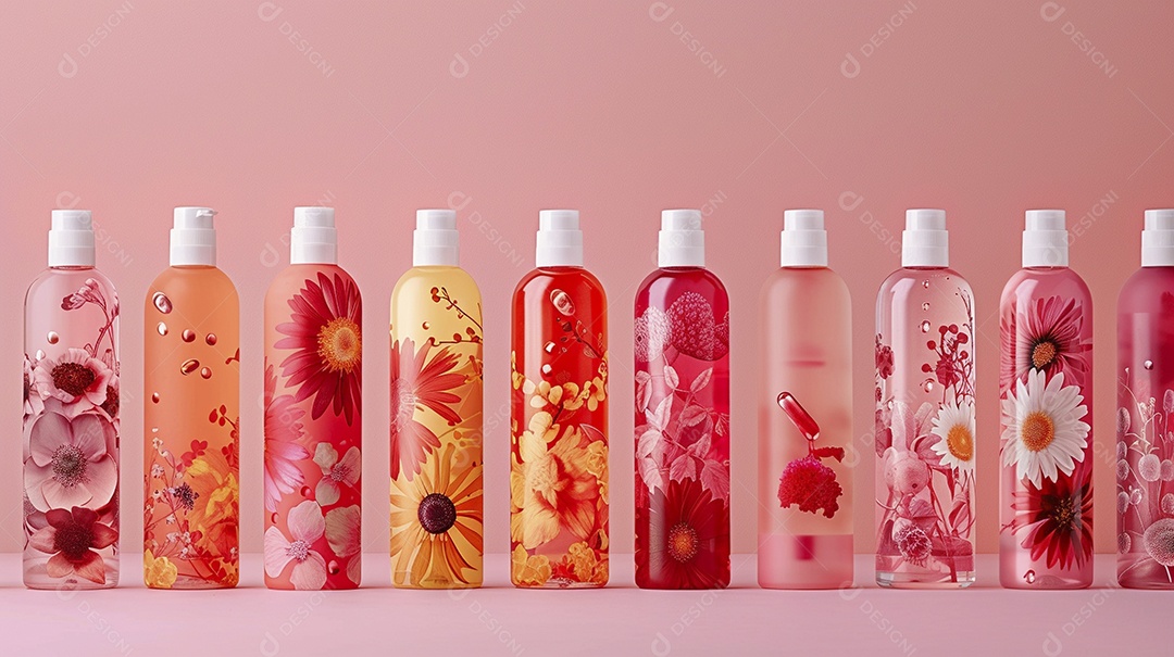 Produto de embalagem de shampoo