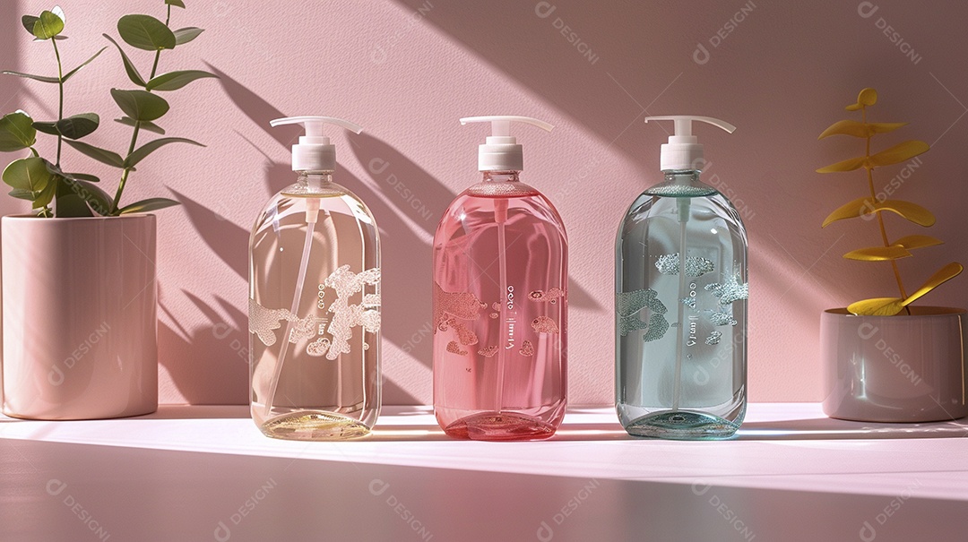 Produto de embalagem de shampoo