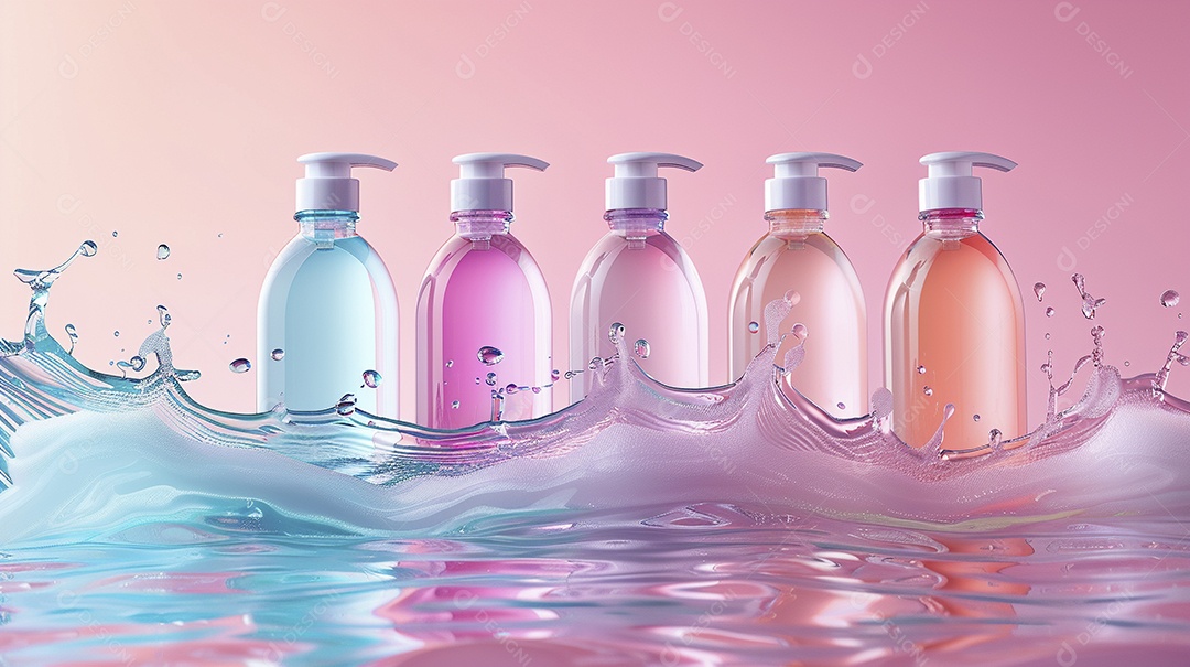 Produto de embalagem de shampoo