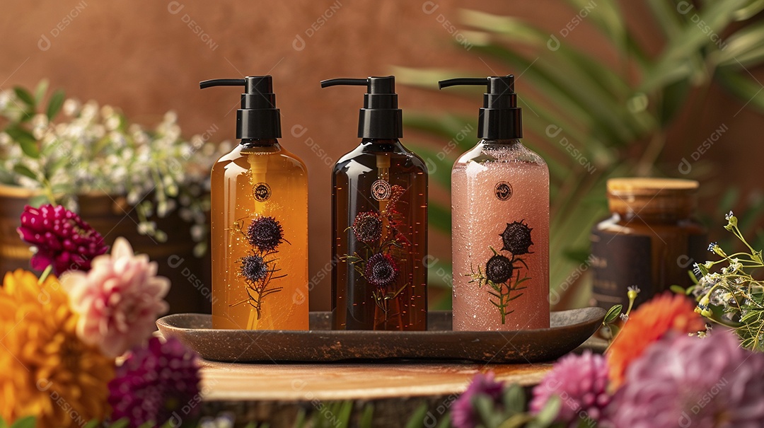 Produto de embalagem de shampoo