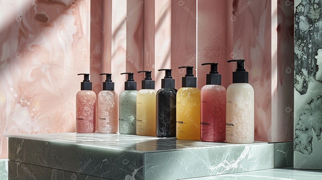 Produto de embalagem de shampoo