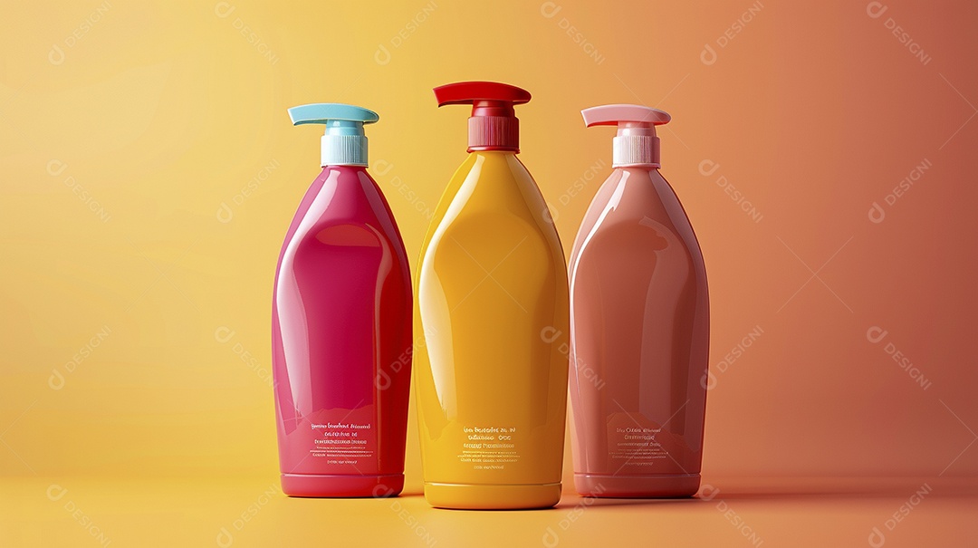 Produto de embalagem de shampoo