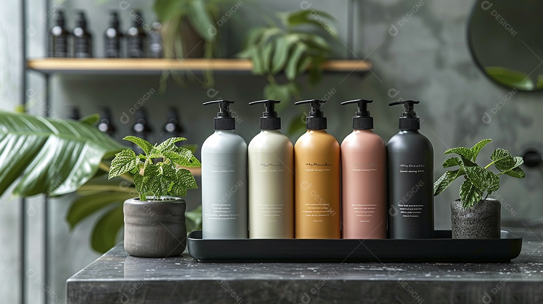 Produto de embalagem de shampoo