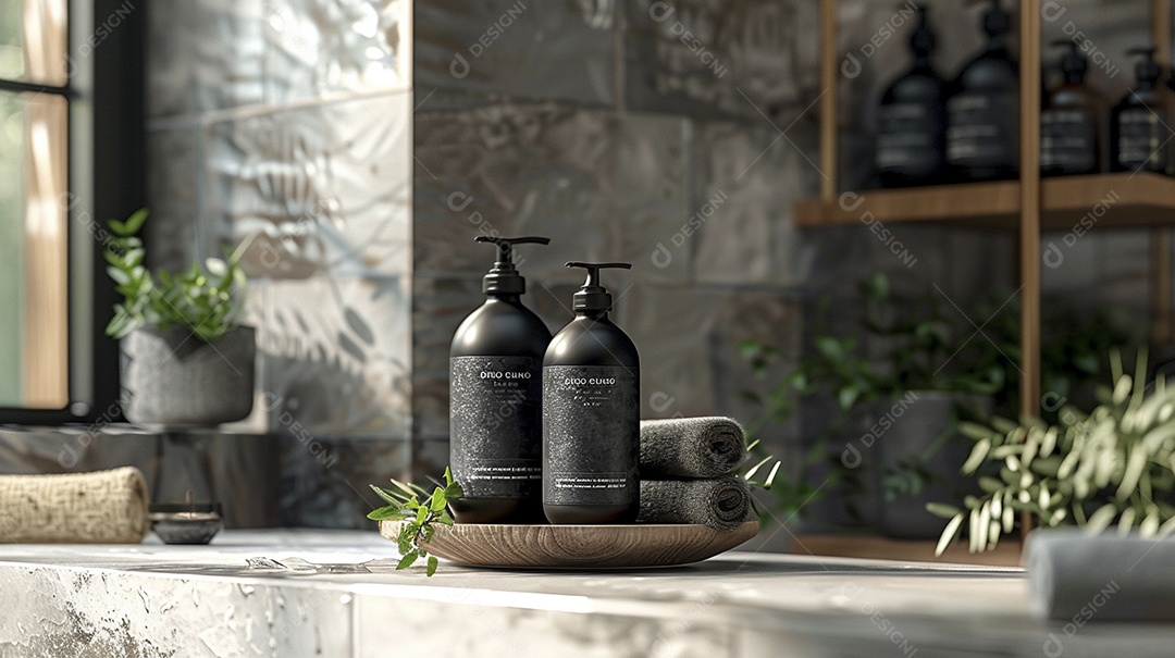 Produto de embalagem de shampoo