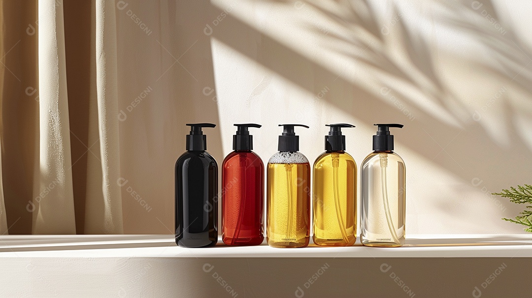 Produto de embalagem de shampoo