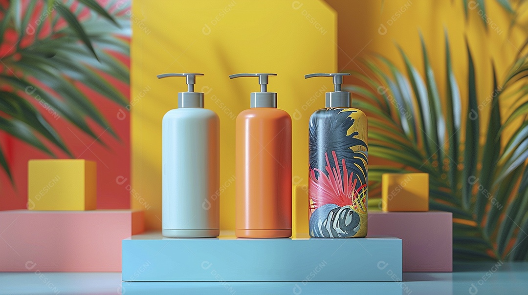 Produto de embalagem de shampoo