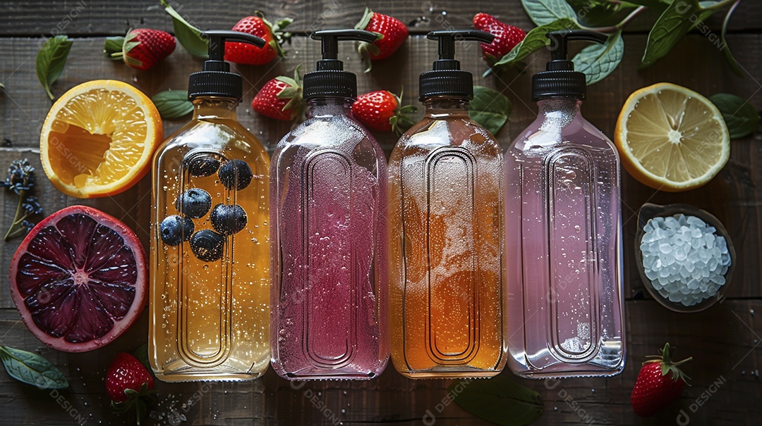 Produto de embalagem de shampoo