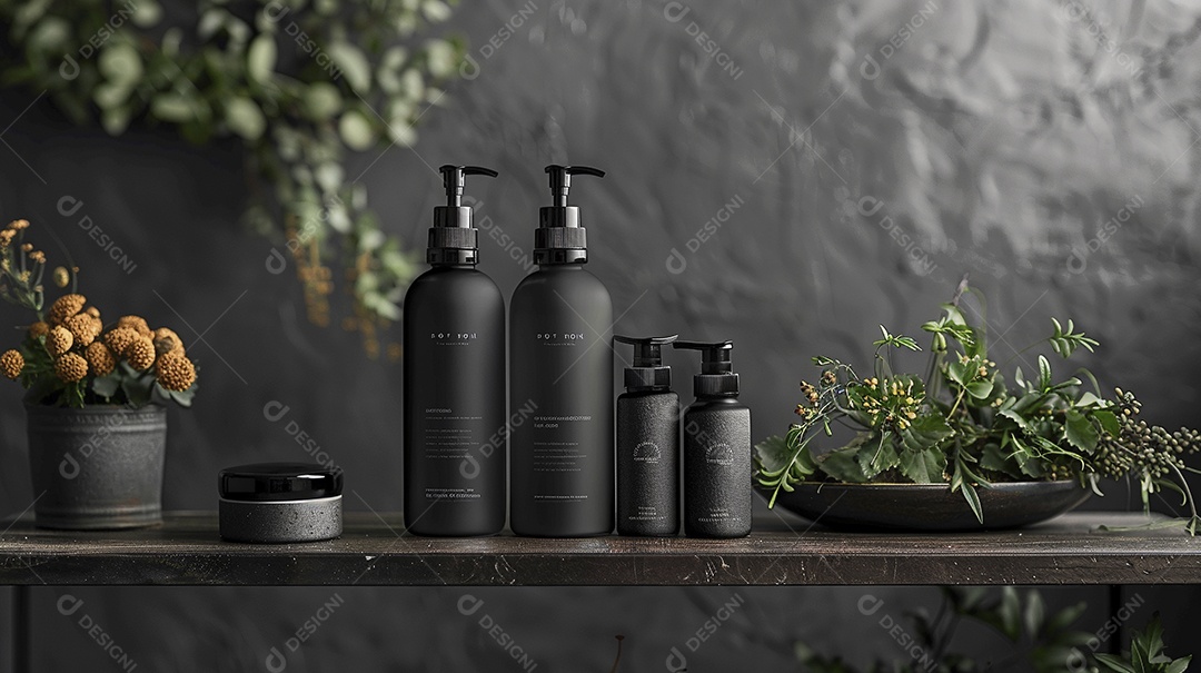 Produto de embalagem de shampoo