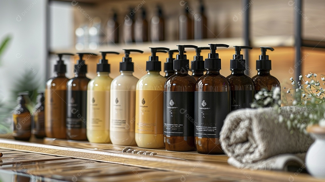 Produto de embalagem de shampoo