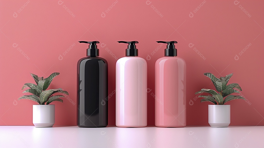 Produto de embalagem de shampoo