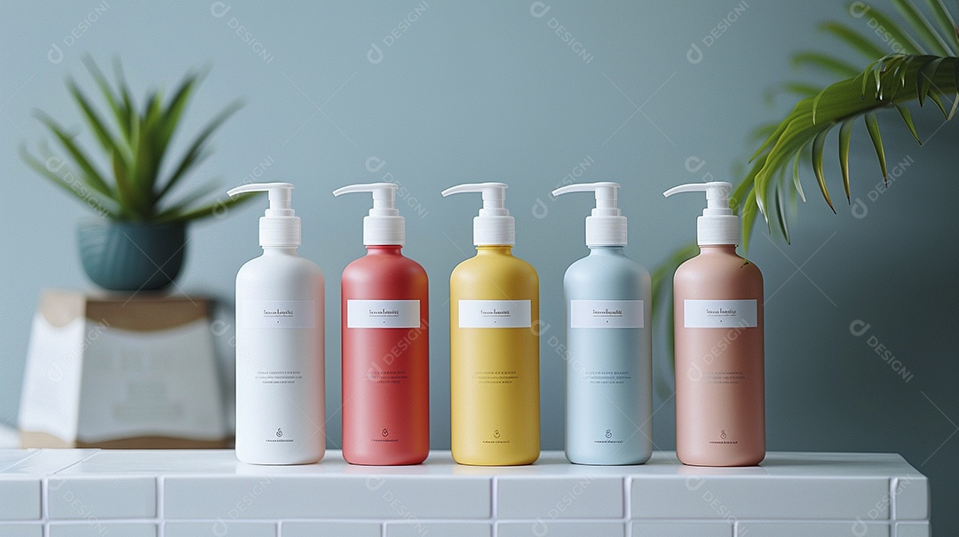 Produto de embalagem de shampoo