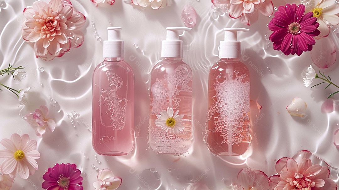 Produto de embalagem de shampoo