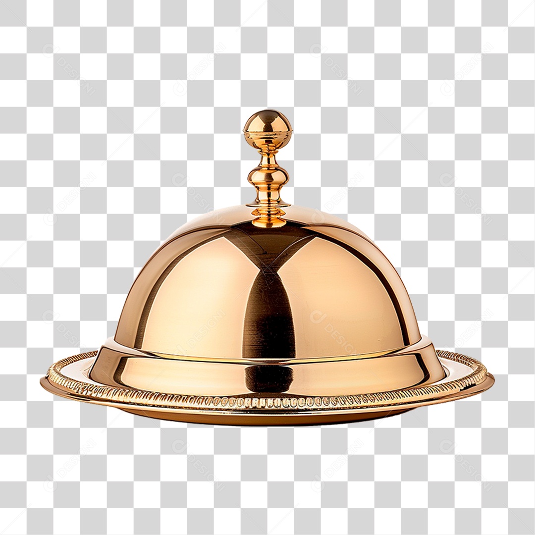 Cloche Serviço de Mesa PNG Transparente