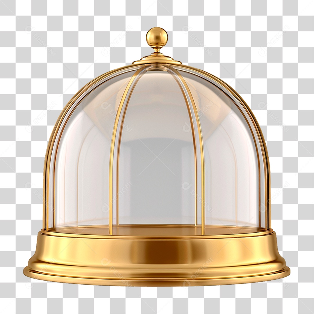 Cloche Serviço de Mesa PNG Transparente