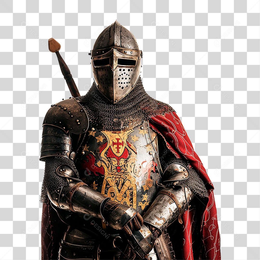 Cavaleiro Medieval PNG Transparente
