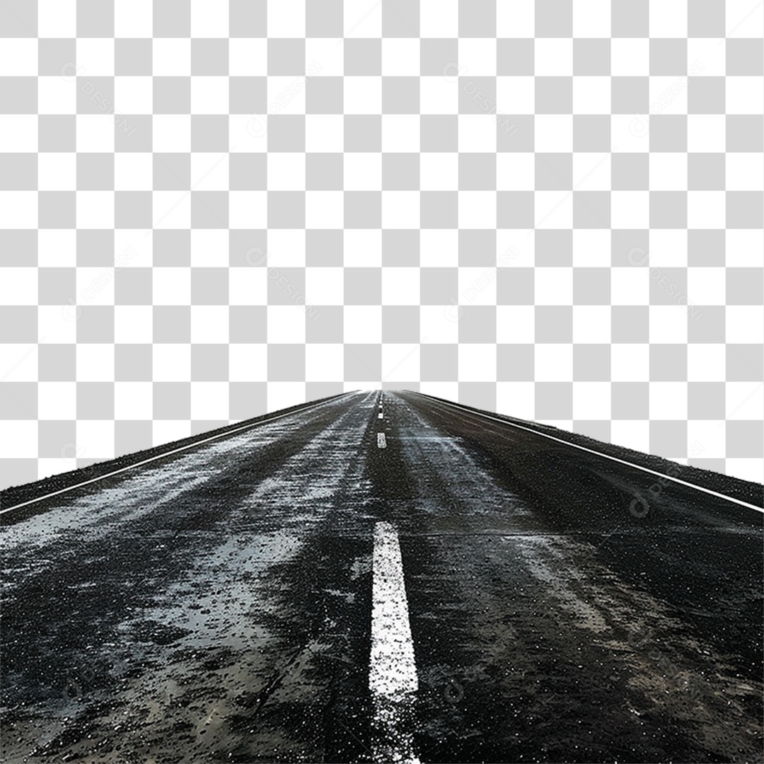 Estrada Pista PNG Transparente