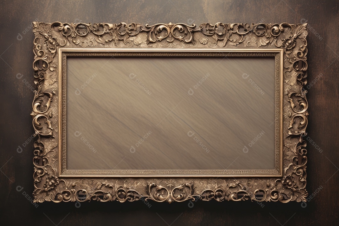 Um design clássico de moldura para fotos com espaço para uma foto especial