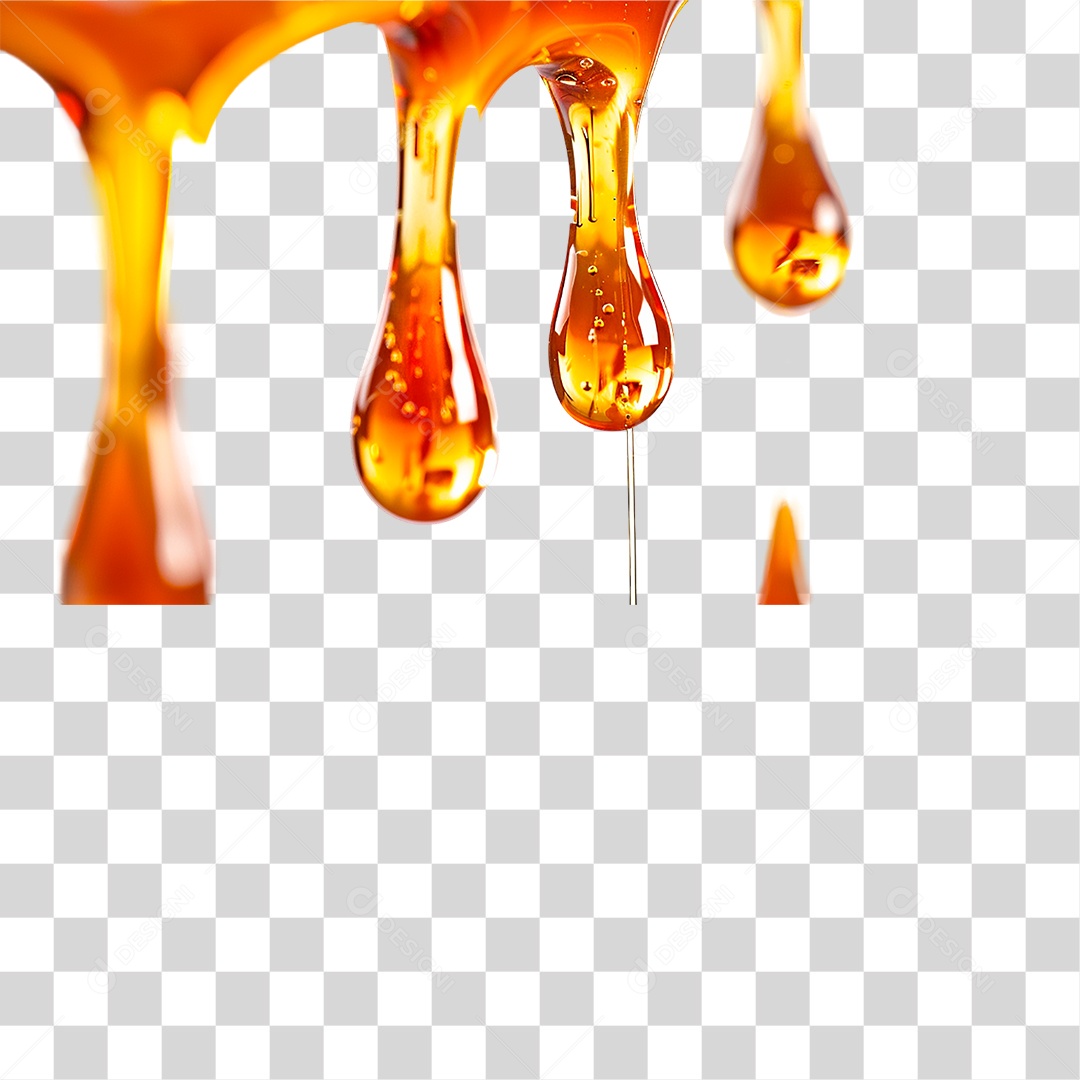 Gotas de Caramelo PNG Transparente